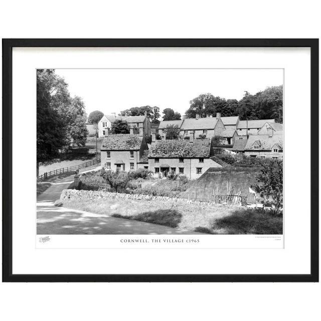 'Cornwell, the Village C1965' by Francis Frith - Picture Frame Photograph Print on Paper The Francis Frith Collection Size: 45cm H x 60cm W x 2.3cm D on Productcaster.