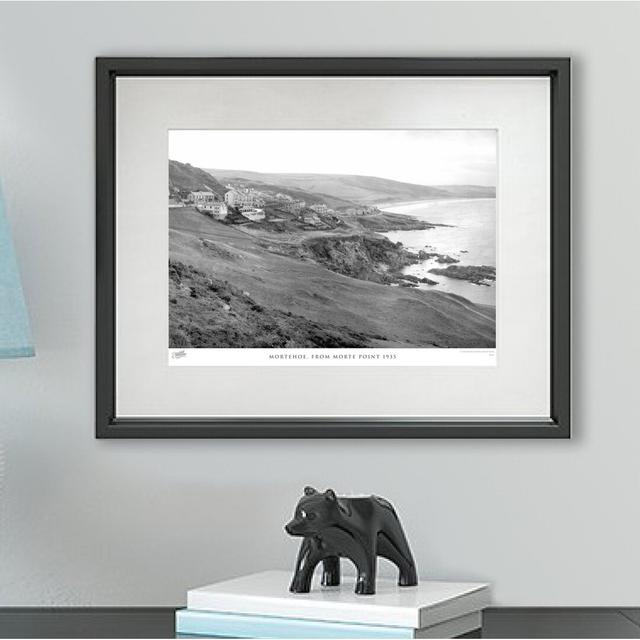 'Mortehoe, from Morte Point 1935' by Francis Frith - Picture Frame Photograph Print on Paper The Francis Frith Collection Size: 40cm H x 50cm W x 2.3c on Productcaster.