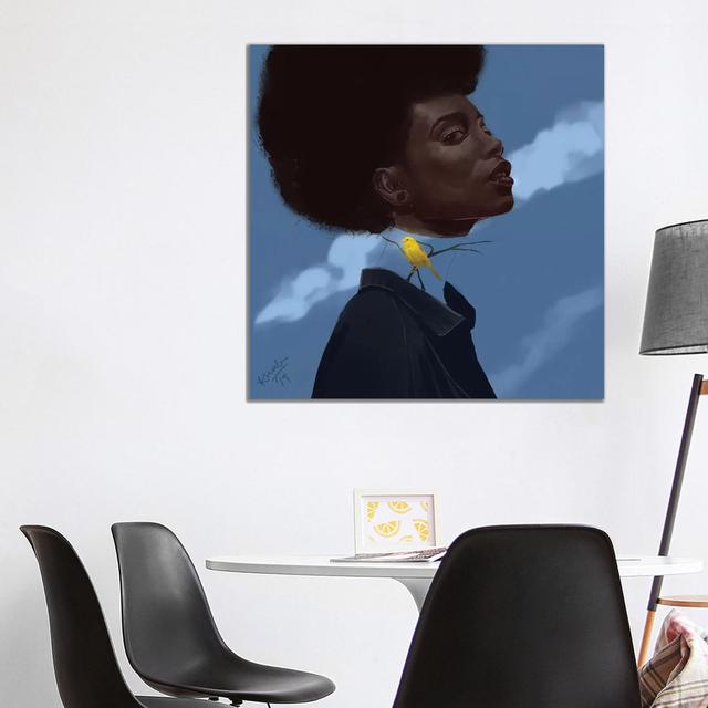 Canary by Adekunle Adeleke - Wrapped Canvas Gallery-Wrapped Canvas Giclée ClassicLiving Size: 93.98cm H x 93.98cm W x 1.905cm D on Productcaster.