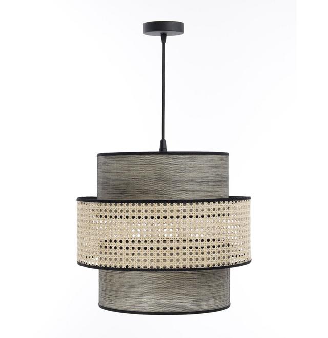 Aabas 1 - Light Drum Pendant 17 Stories Finish: Grey, Size: 35cm H x 40cm W x 40cm D on Productcaster.