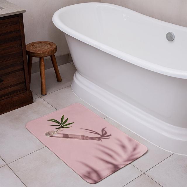 Dontreal Rectangle Bath Mat East Urban Home on Productcaster.