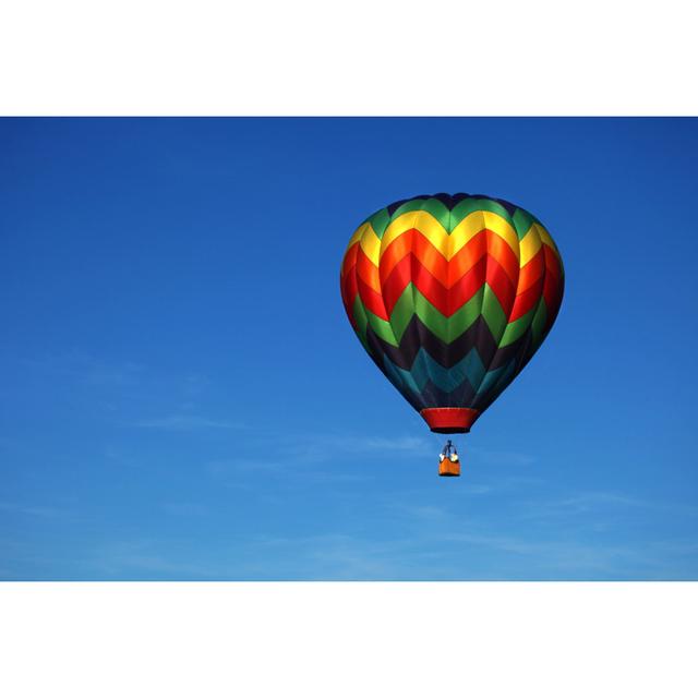 Hot Air Balloon by Huronphoto - Wrapped Canvas Art Prints 17 Stories Size: 30cm H x 46cm W on Productcaster.