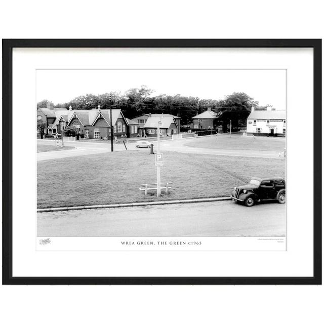 'Wrea Green, the Green C1965' - Picture Frame Photograph Print on Paper The Francis Frith Collection Size: 40cm H x 50cm W x 2.3cm D on Productcaster.