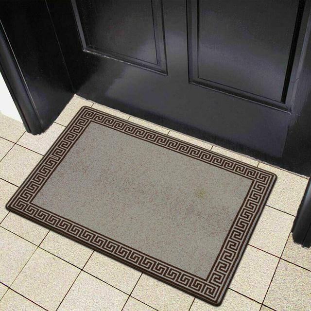 Fougeres Doormat Fairmont Park Colour: Beige/Brown, Mat Size: Rectangle W66 x L120 cm on Productcaster.