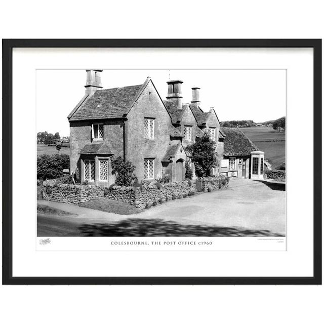 Colesbourne, The Post Office C1960 by Francis Frith - Single Picture Frame Print The Francis Frith Collection Size: 28cm H x 36cm W x 2.3cm D on Productcaster.