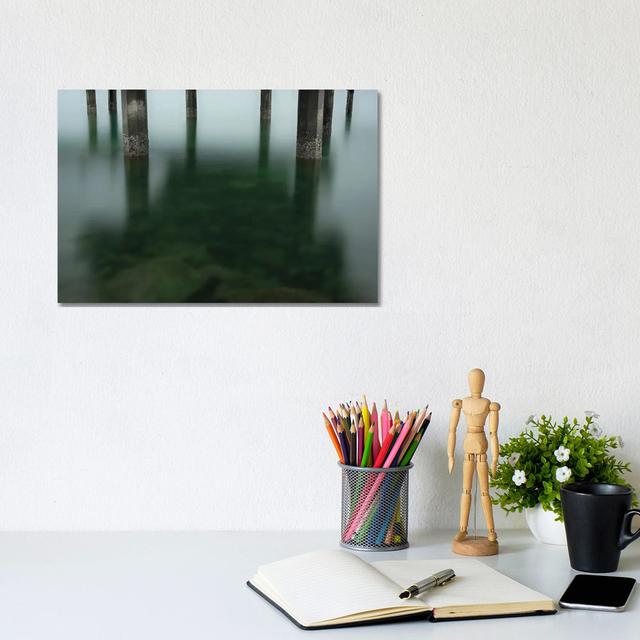 Simple Green by Louis Ruth - Wrapped Canvas Gallery-Wrapped Canvas Giclée Latitude Run Size: 20.32cm H x 30.48cm W x 1.905cm D on Productcaster.