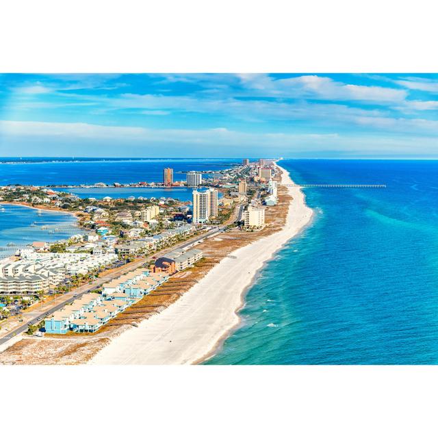 Pensacola beach aerial House of Hampton Size: 51cm H x 76cm W on Productcaster.