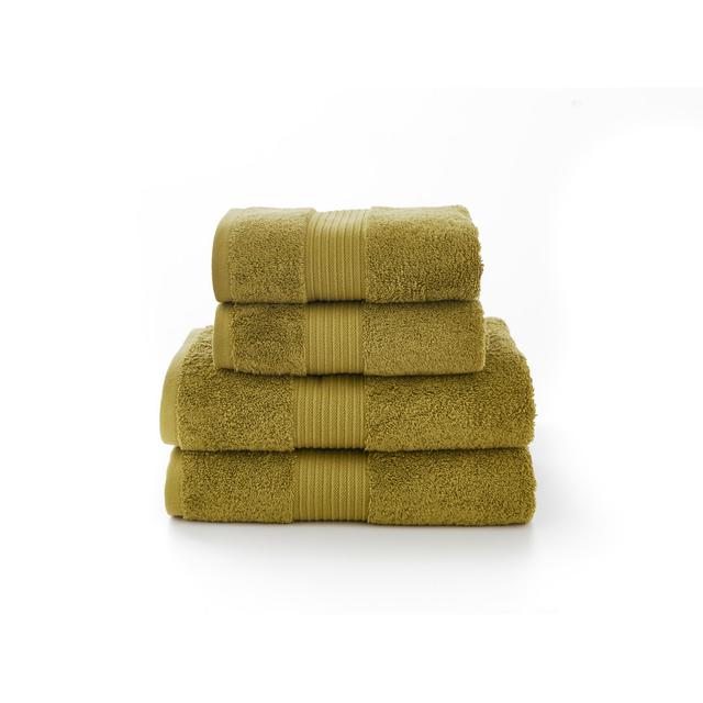 Bliss Pima Bath Sheet Single Deyongs 1846 Colour: Olive on Productcaster.