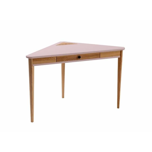 Leonard Corner Desk Zipcode Design Colour: Dusky Pink on Productcaster.