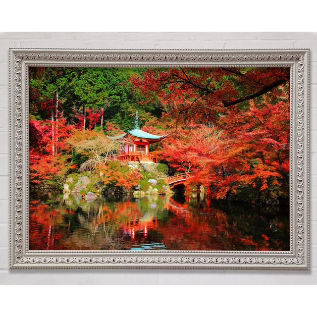 Oriental River In The Woods Framed Print Bright Star Size: 100cm H x 141.4cm W x 3cm D on Productcaster.