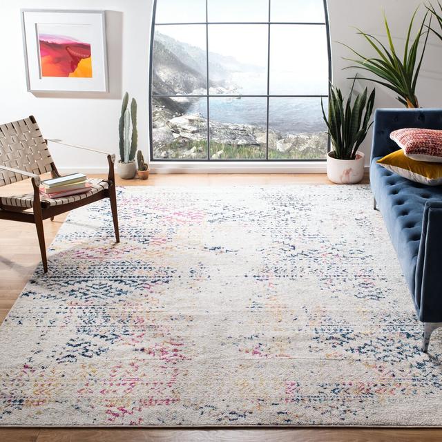 Talbott Looped/Hooked Ivory Rug Bloomsbury Market Rug Size: Rectangle 160 x 230cm on Productcaster.