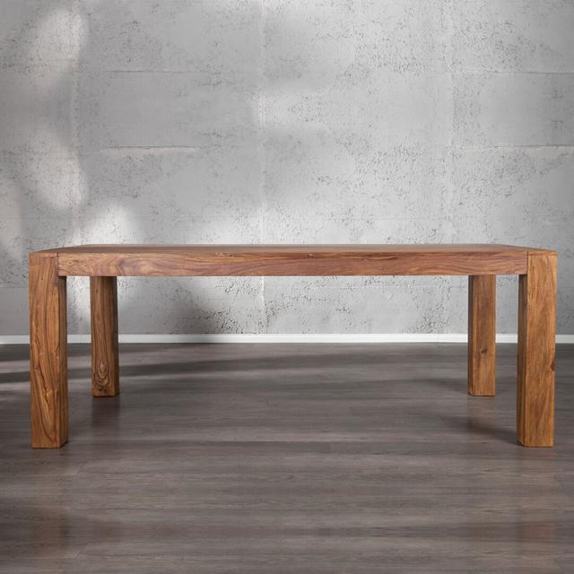 Aten Dining Table Gracie Oaks Size: 76cm H x 200cm W x 100cm D on Productcaster.