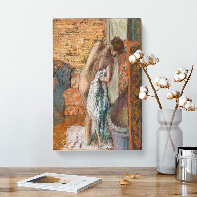 Nude Woman Vol.3 by Edgar Degas - Wrapped Canvas Painting East Urban Home Size: 60cm H x 40cm W x 3cm D on Productcaster.