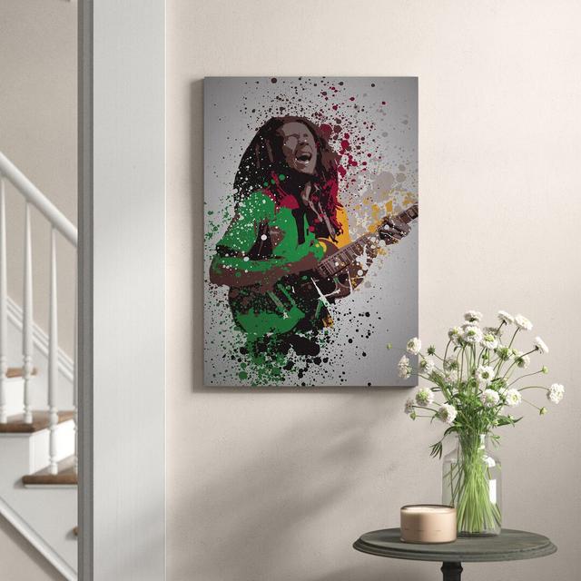 Bob Marley by Anderson Design Group - Wrapped Canvas Print Trent Austin Design Size: 66.04cm H x 45.72cm W x 1.91cm D on Productcaster.