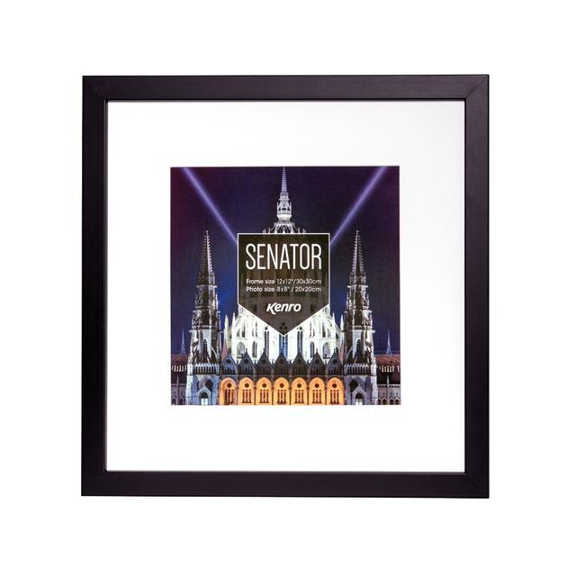 Senator Picture Frame Kenro Colour: Black, Size: 33.5cm H x 33.5cm W x 2.5cm D on Productcaster.