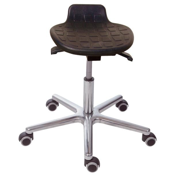 Height-adjustable office stool Symple Stuff on Productcaster.