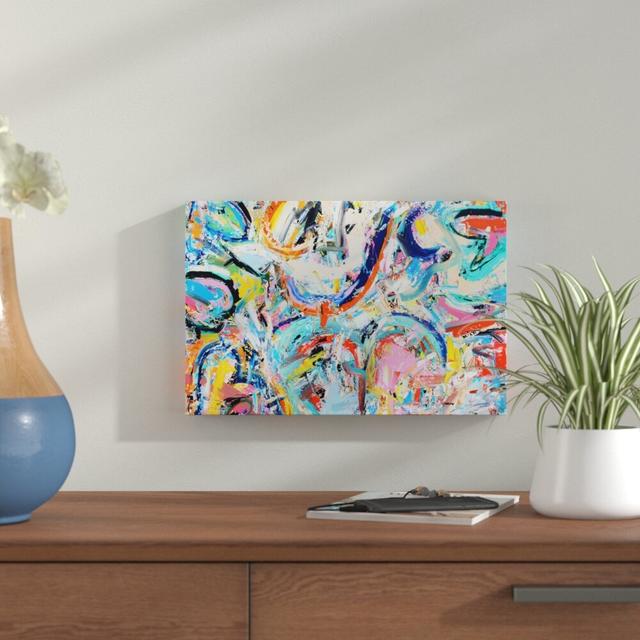 Vita Loqui by Tiago Magro - Wrapped Canvas Painting Print East Urban Home Size: 40.64cm H x 60.96cm W x 3.81cm D on Productcaster.