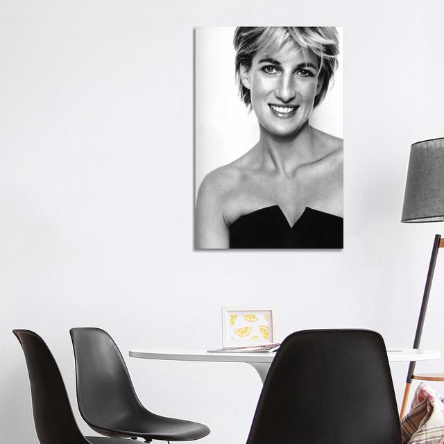 Princess Diana Portrait - Photograph Print on Canvas East Urban Home Size: 101.6cm H x 66.04cm W x 1.91cm D, Frame Option: No Frame on Productcaster.