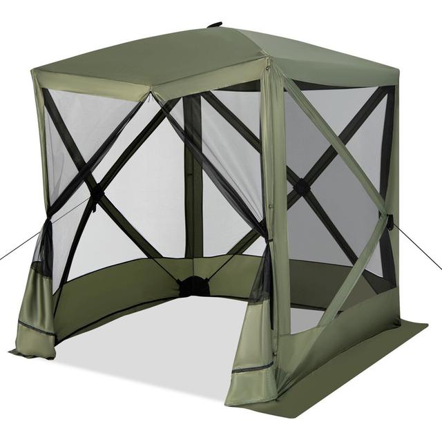 Calei 4 Person Tent Dakota Fields Colour: Green on Productcaster.