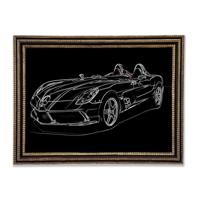 Mercedes Concept Psychedelic - Single Picture Frame Art Prints Williston Forge Size: 29.7cm H x 42cm W on Productcaster.