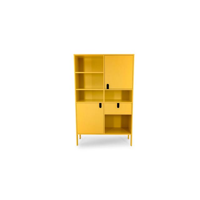 Uno 1 Drawer Highboard Tenzo Colour: Mustard on Productcaster.