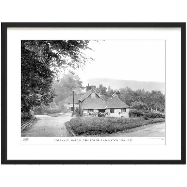 'Colemans Hatch, the Forge and Hatch Inn 1927' by Francis Frith - Picture Frame Photograph Print on Paper The Francis Frith Collection Size: 60cm H x on Productcaster.