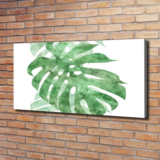 Monstera - Wrapped Canvas Art Prints Bay Isle Home on Productcaster.