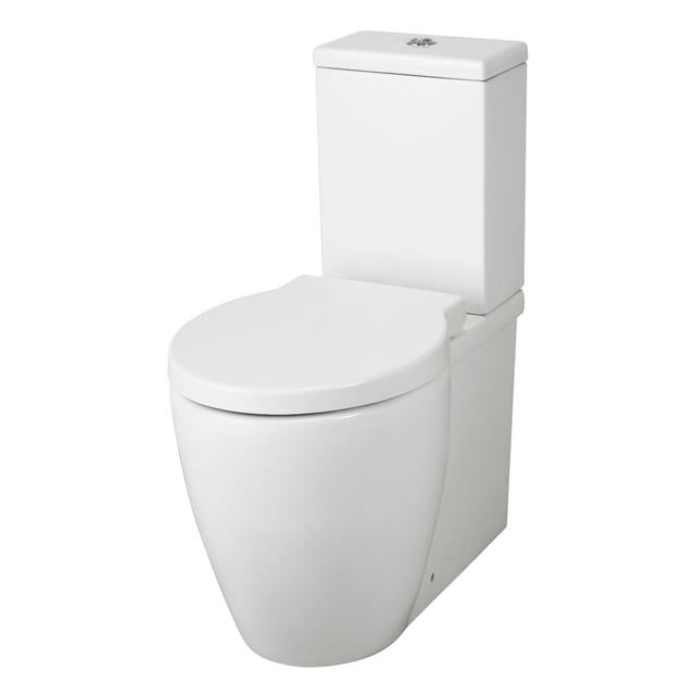 Darwin Toilet Pan with Soft Close Seat Nuie on Productcaster.