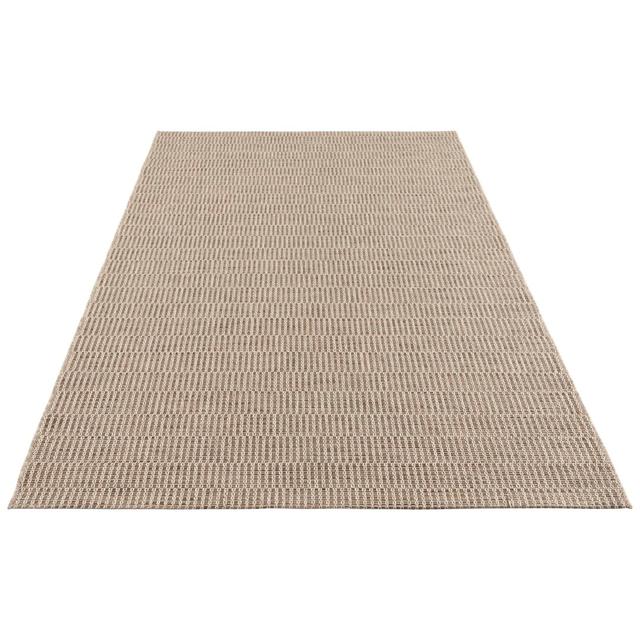 Dreux Flatweave Natural Brown Indoor/Outdoor Rug Elle Decoration Rug Size: Rectangle 160 x 230cm on Productcaster.