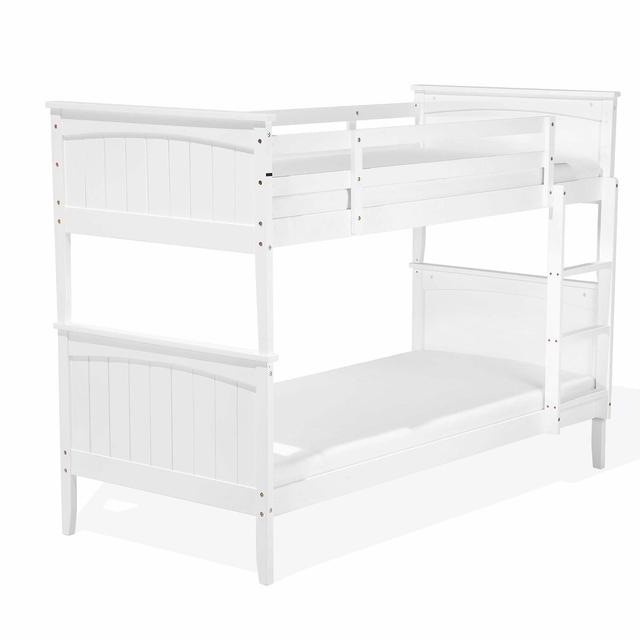 Bowman Bunk Bed Harriet Bee Colour (Bed Frame): White on Productcaster.