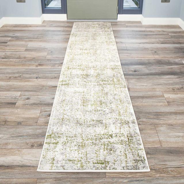 Hatton Abstract Machine Woven:Distressed Machine Woven Area Rug Kukoon Rug Size: Rectangle 80 x 150cm on Productcaster.