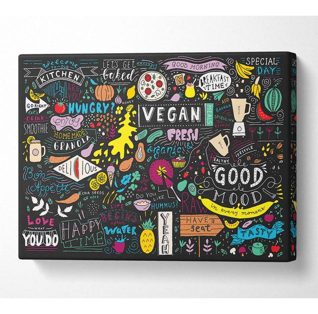 Vegan Good Mood Colour Maturi Size: 50.8cm H x 81.3cm W on Productcaster.