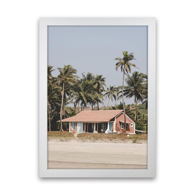 Beach House by Victoria Frost - Print 17 Stories Size: 63cm H x 46cm W x 3cm D, Format: White Framed on Productcaster.