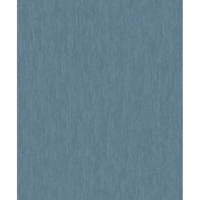 Plain 10m x 53cm Wallpaper Roll Brambly Cottage Colour: Blue on Productcaster.