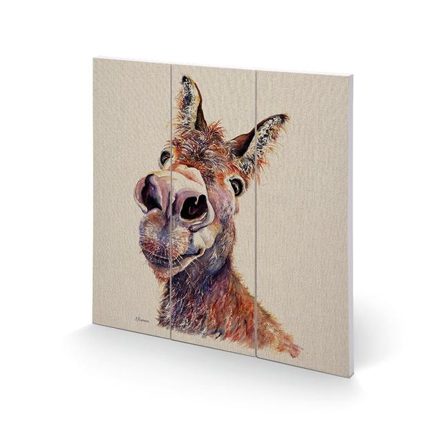 Doreen by Jane Bannon - Graphic Art Print on Wood Art Group Size: 30 cm H x 30 cm W x 1.5 cm D on Productcaster.