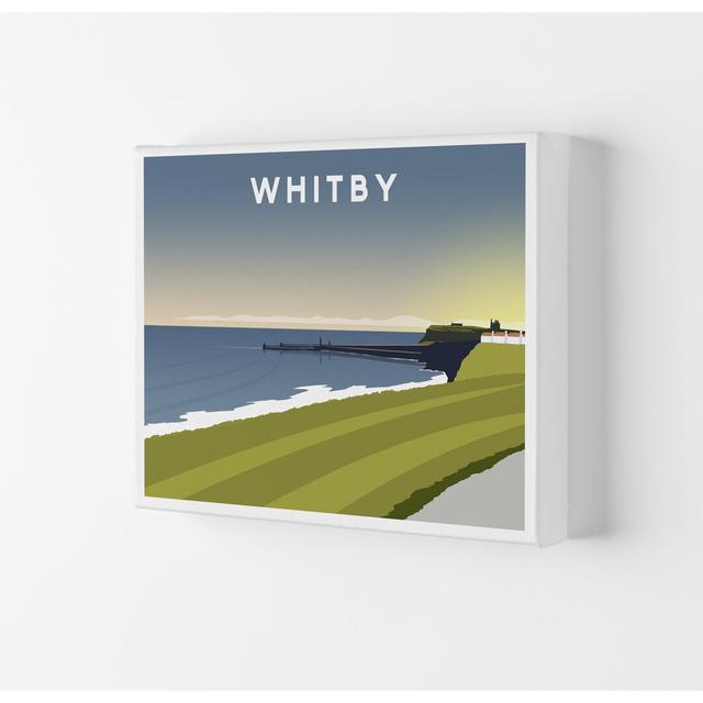 Whitby 5 by Richard O'Neill - Print Corrigan Studio Size: 21cm H x 29.7cm W x 4cm D, Format: Wrapped Canvas on Productcaster.