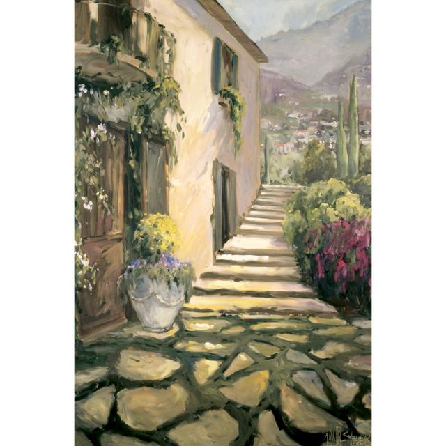 Italian Villa II by Allayn Stevens - Wrapped Canvas Painting Rosalind Wheeler Size: 122cm H x 81cm W x 3.8cm D on Productcaster.