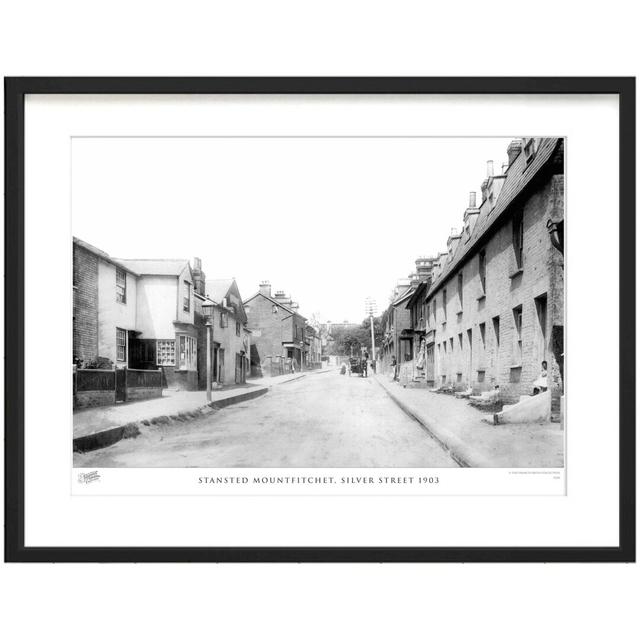 'Stansted Mountfitchet, Silver Street 1903' by Francis Frith - Picture Frame Photograph Print on Paper The Francis Frith Collection Size: 60cm H x 80c on Productcaster.