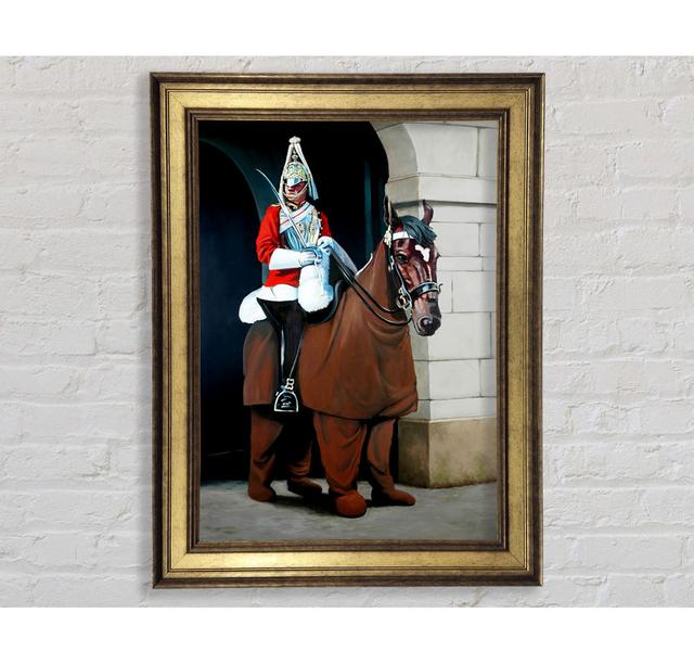 The Queens Guards - Single Picture Frame Art Prints Rosalind Wheeler Size: 142.2cm H x 84.1cm W on Productcaster.