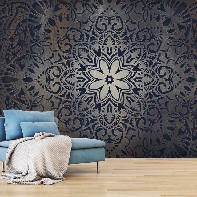 Dzintra Textured Matte Peel & Stick Mural East Urban Home Size: 245 cm x 175 cm on Productcaster.