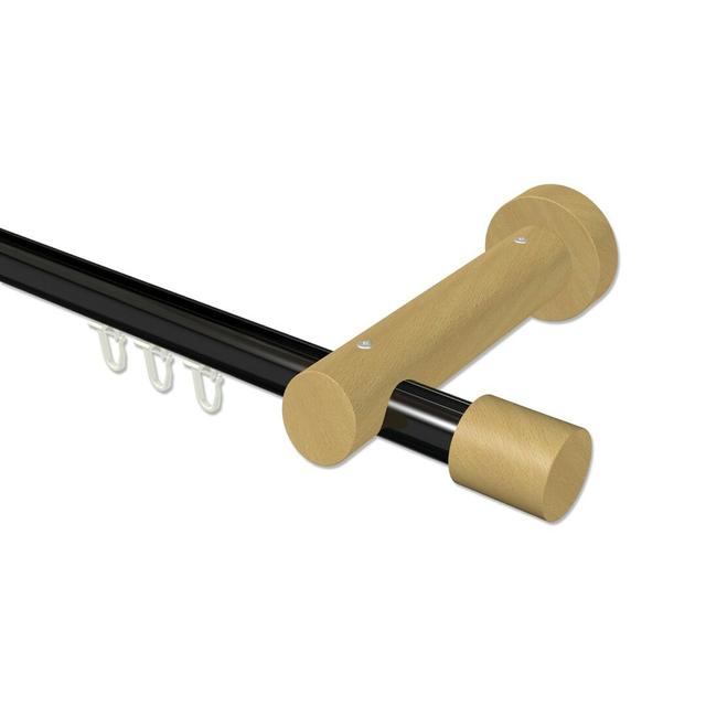 Athol Curtain Pole Set Symple Stuff Size: 5cm H x 420cm W on Productcaster.