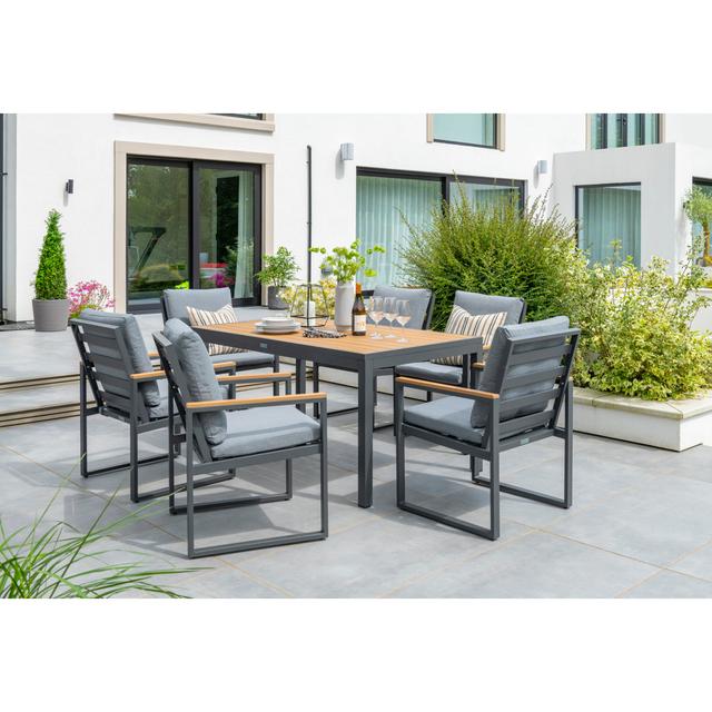 Benjin - Beeston Six Person Dining Set Brayden Studio on Productcaster.