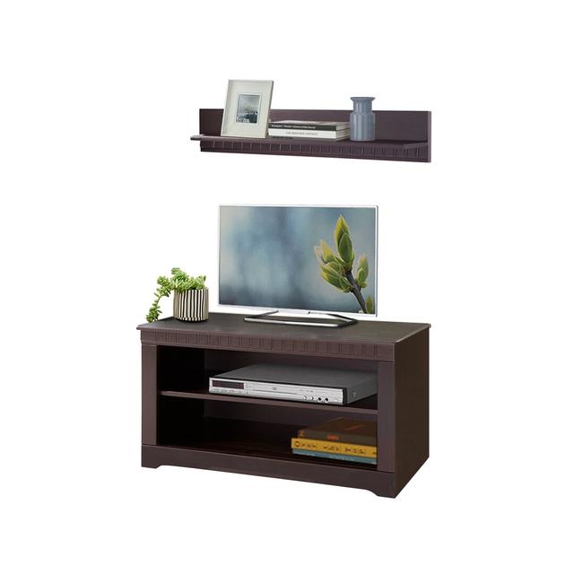 Kali TV Stand Brambly Cottage Colour: Havana on Productcaster.