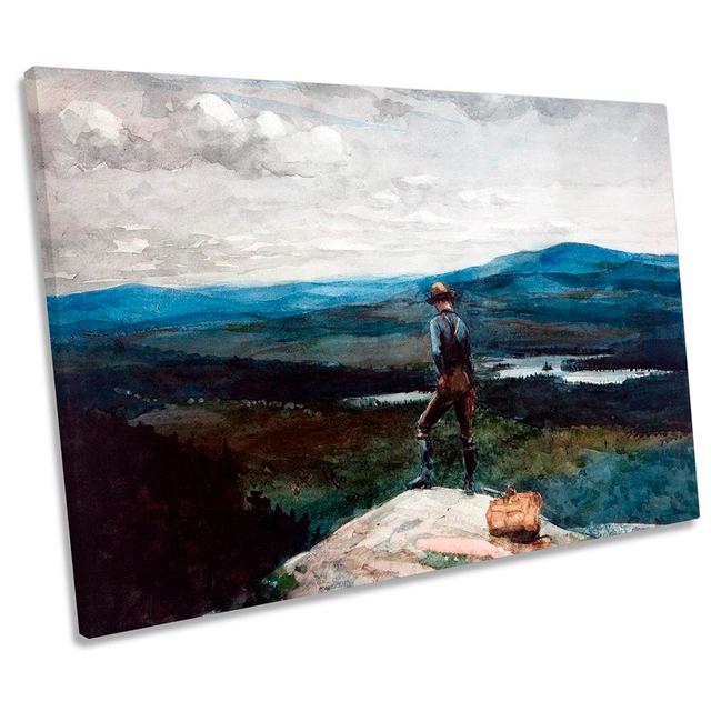 Winslow Homer The Ranger - Wrapped Canvas Print Union Rustic Size: 50.8cm H x 76.2cm W x 2cm D on Productcaster.