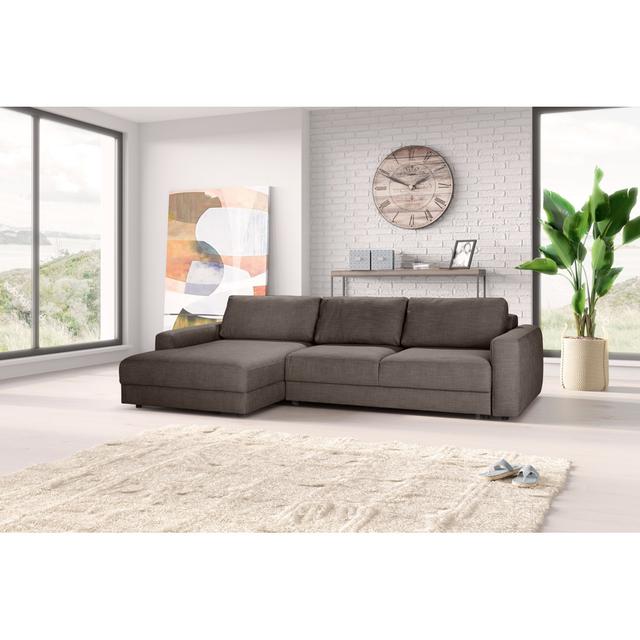 Ecksofa Franca Fairmont Park Polsterfarbe: Walnuss, Ausrichtung: Ausrichtung Links on Productcaster.