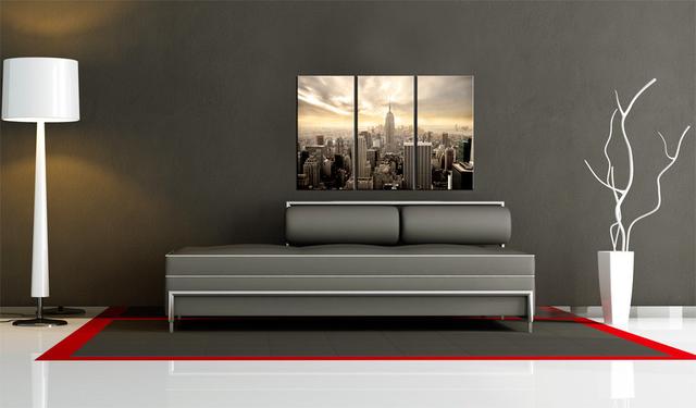 Leinwandbild - Evening In New York Ebern Designs on Productcaster.