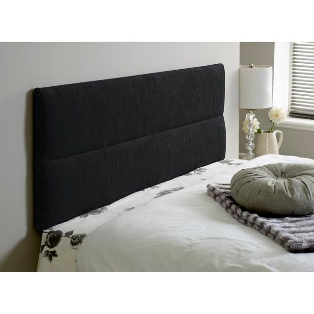 Kolo Upholstered Headboard 17 Stories Colour: Black, Size: Kingsize (5') on Productcaster.