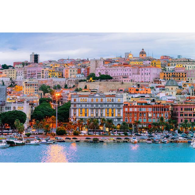 Marina in Mediterranian Sea by Romanbabakin - Wrapped Canvas Photograph 17 Stories Size: 20cm H x 30cm W on Productcaster.