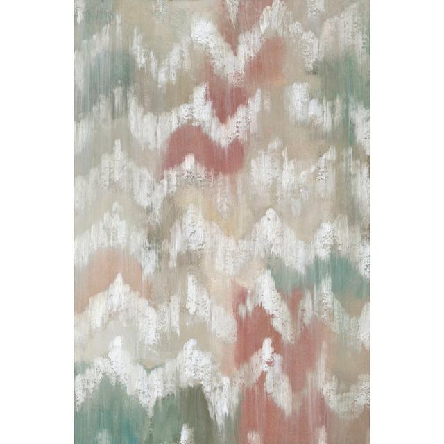 Gardenia Ikat I Ivy Bronx Size: 91cm H x 61cm W on Productcaster.