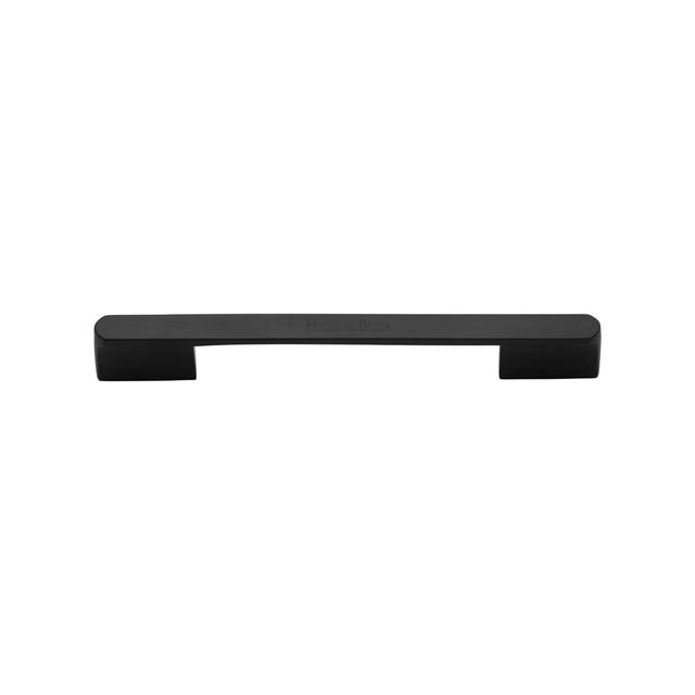 Heritage Brass Cabinet Pull Bridge Design CTC Heritage Brass Size: 127cm L x 15cm W, Finish: Matt Black on Productcaster.